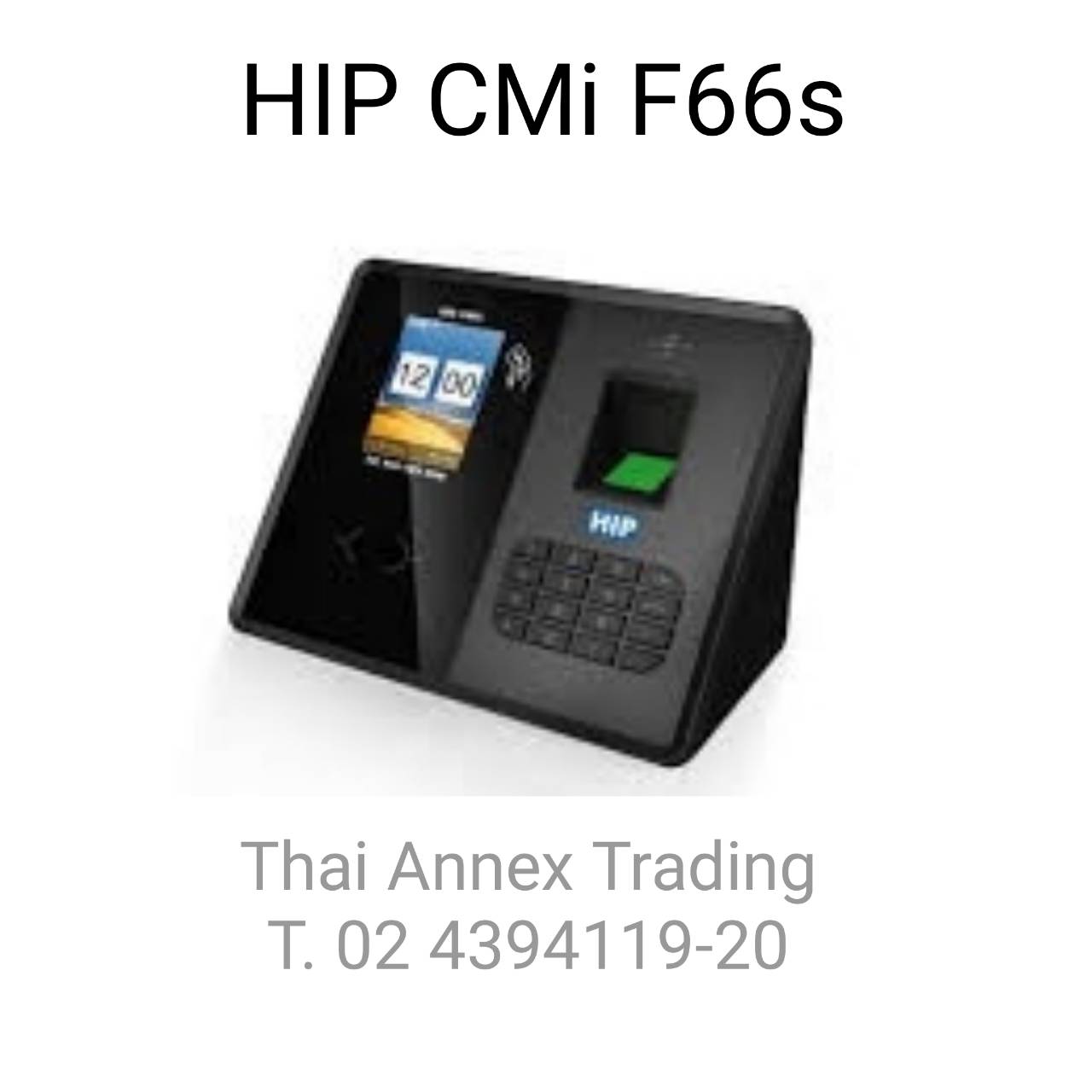 เครื่องสแกนใบหน้าและลายนิ้วมือ CMi F66S (Access Control)