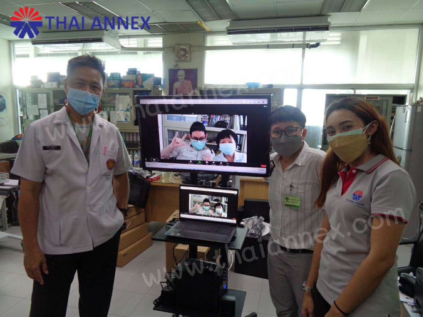 ติดตั้ง และส่งมอบชุด Telemed ทัณฑสถาน โรงพยาบาลราชทัณฑ์