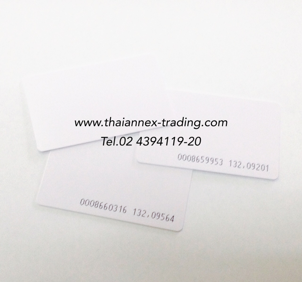 บัตรพนักงาน Proximity Card 0.8 mm บัตรพนักงาน Proximity Card 0.8 mm