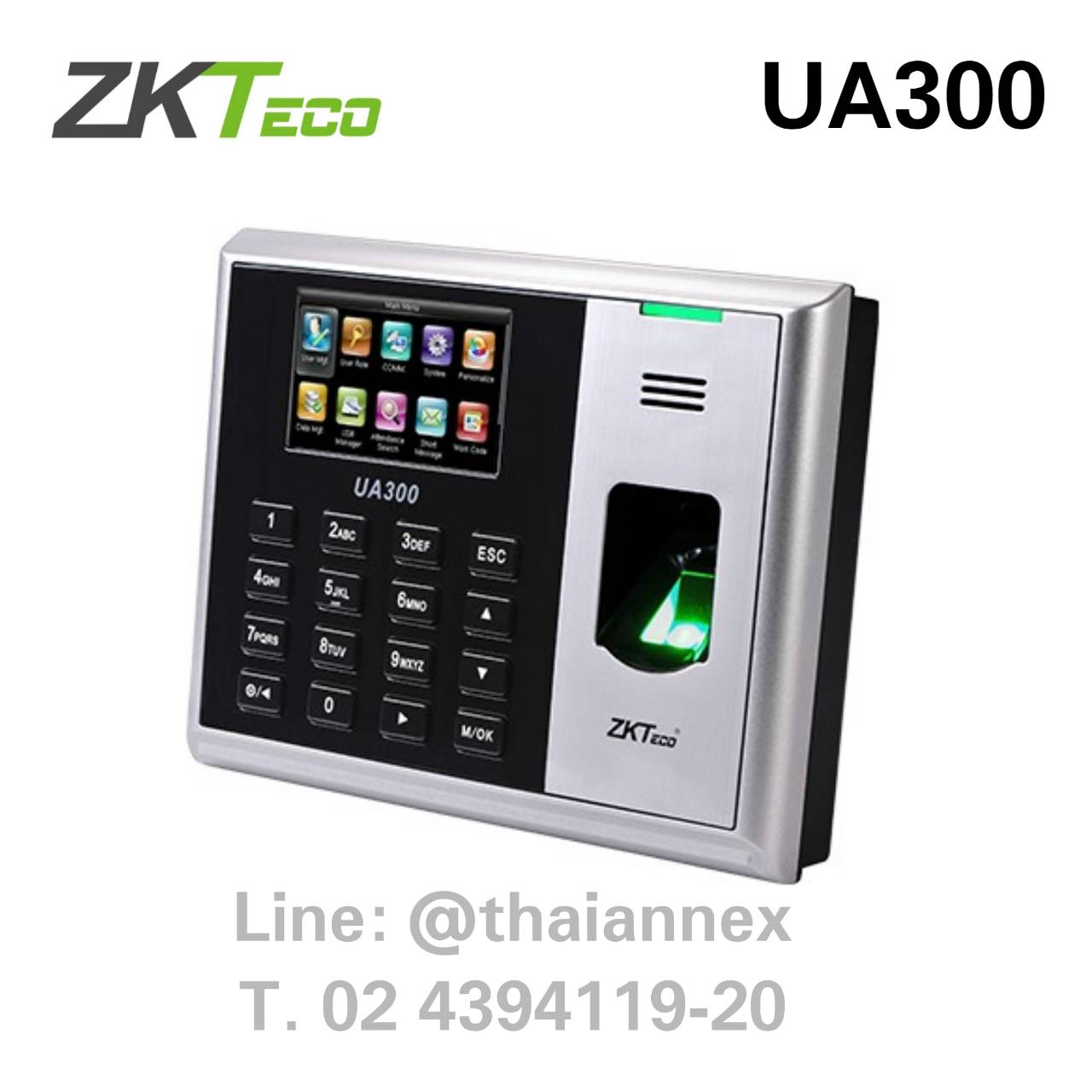 เครื่องสแกนลายนิ้วมือ ZK UA300 เครื่องสแกนลายนิ้วมือ ZK UA300