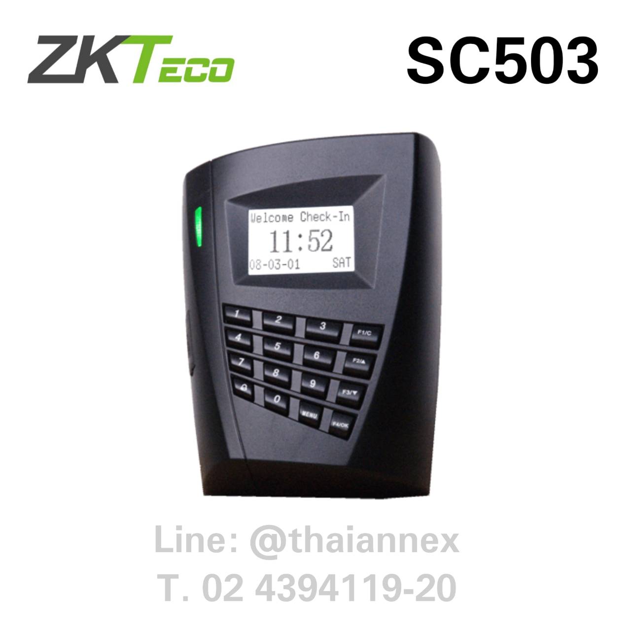 เครื่องทาบบัตร ZK SC503 (Access Control) เครื่องทาบบัตร ZK SC503 (Access Control)