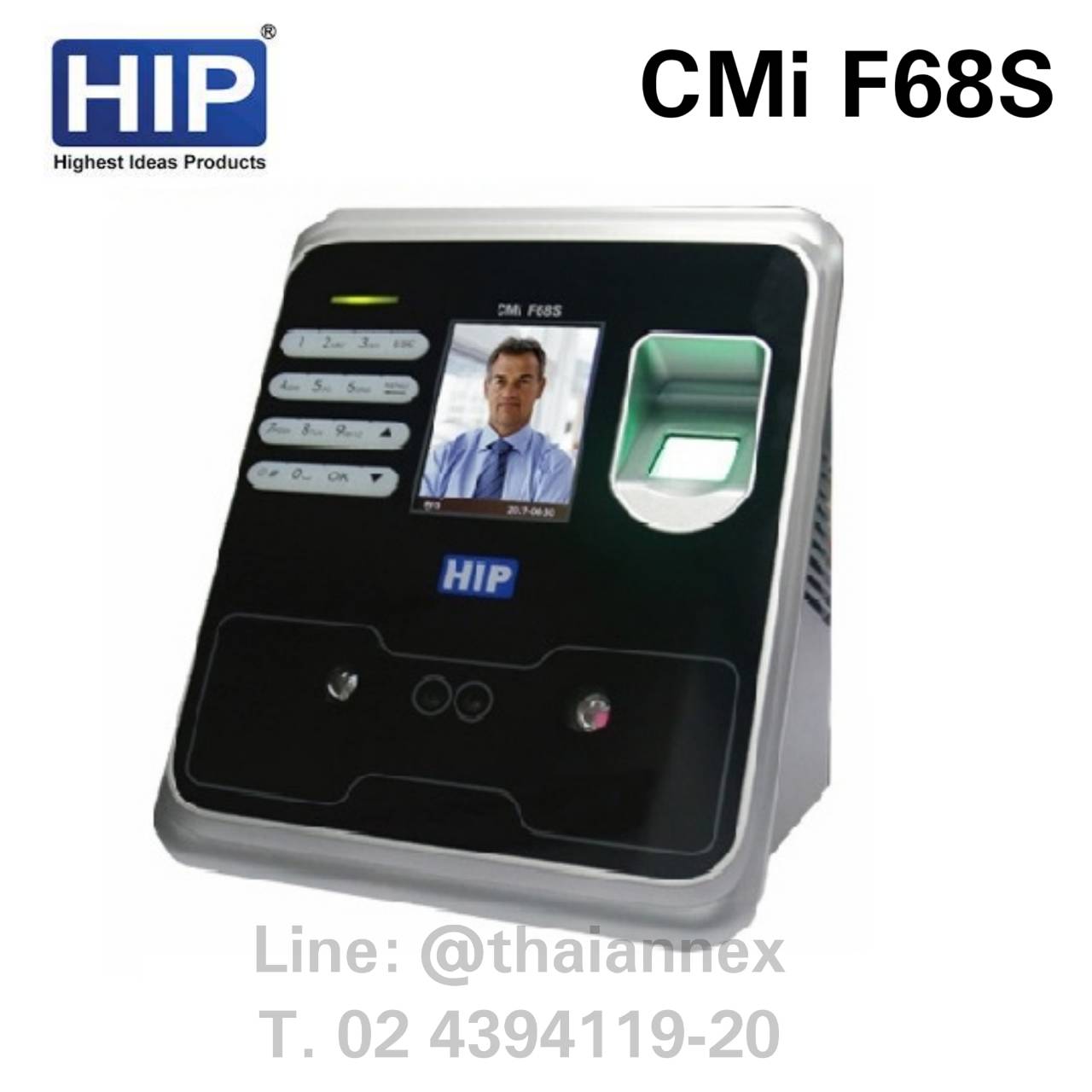 เครื่องสแกนใบหน้า HIP CMi F68S (Access Control) เครื่องสแกนใบหน้า HIP CMi F68S (Access Control)