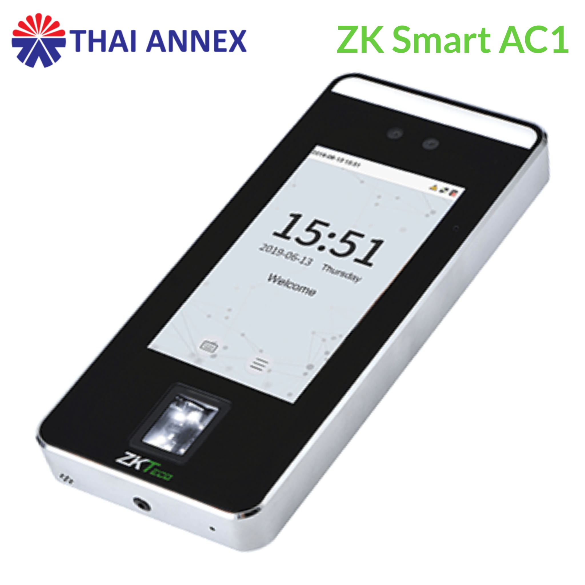 เครื่องสแกนใบหน้า ZK Smart AC1 (Access Control) เครื่องสแกนใบหน้า ZK Smart AC1 (Access Control)