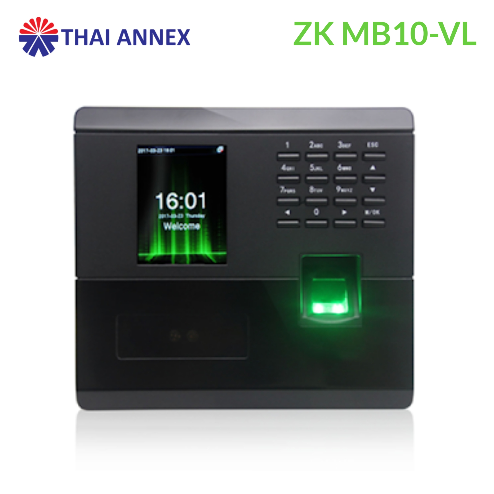 เครื่องสแกนใบหน้า ZK MB10-VL เครื่องสแกนใบหน้า ZK MB10-VL