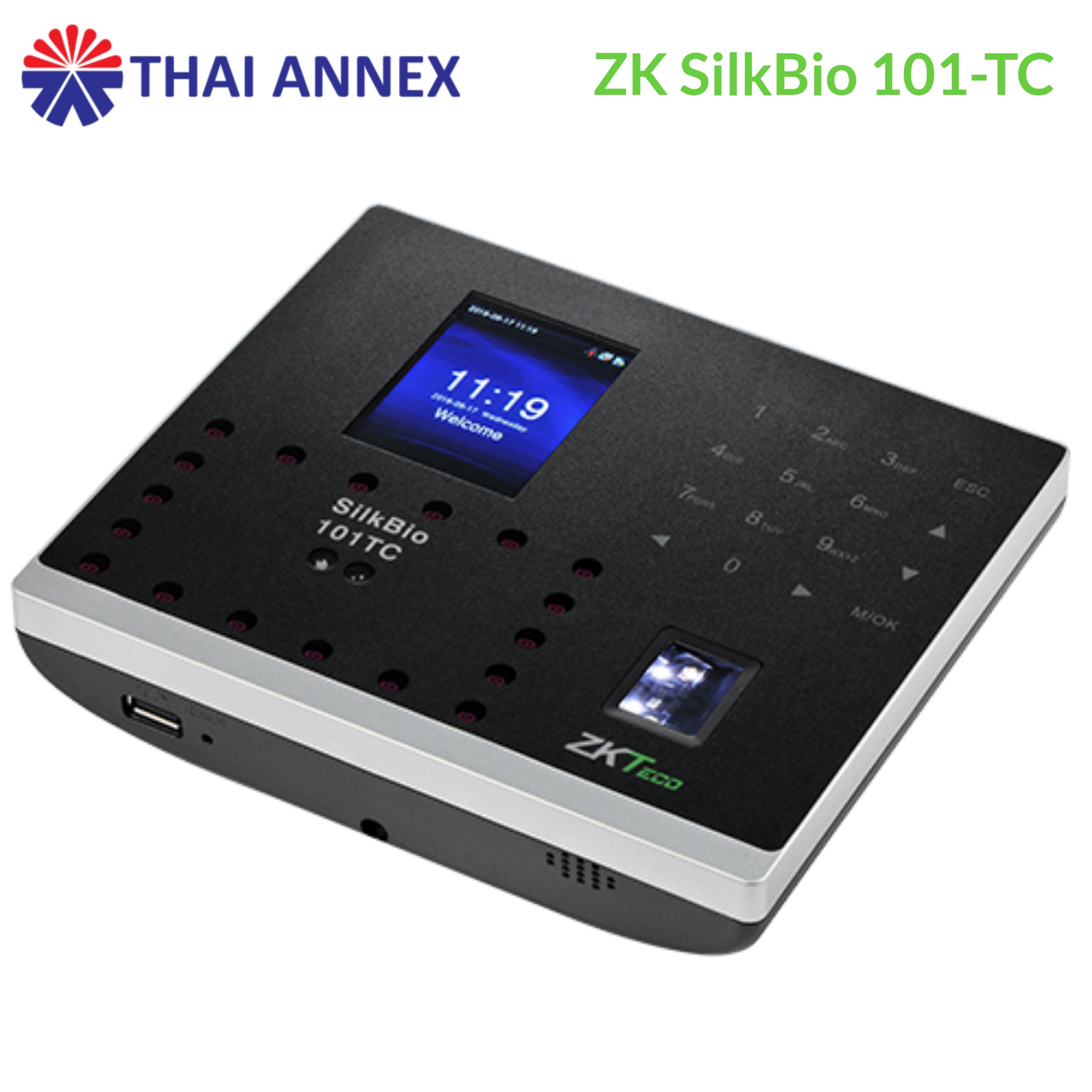เครื่องสแกนใบหน้า ZK SilkBio101-TC เครื่องสแกนใบหน้า ZK SilkBio101-TC