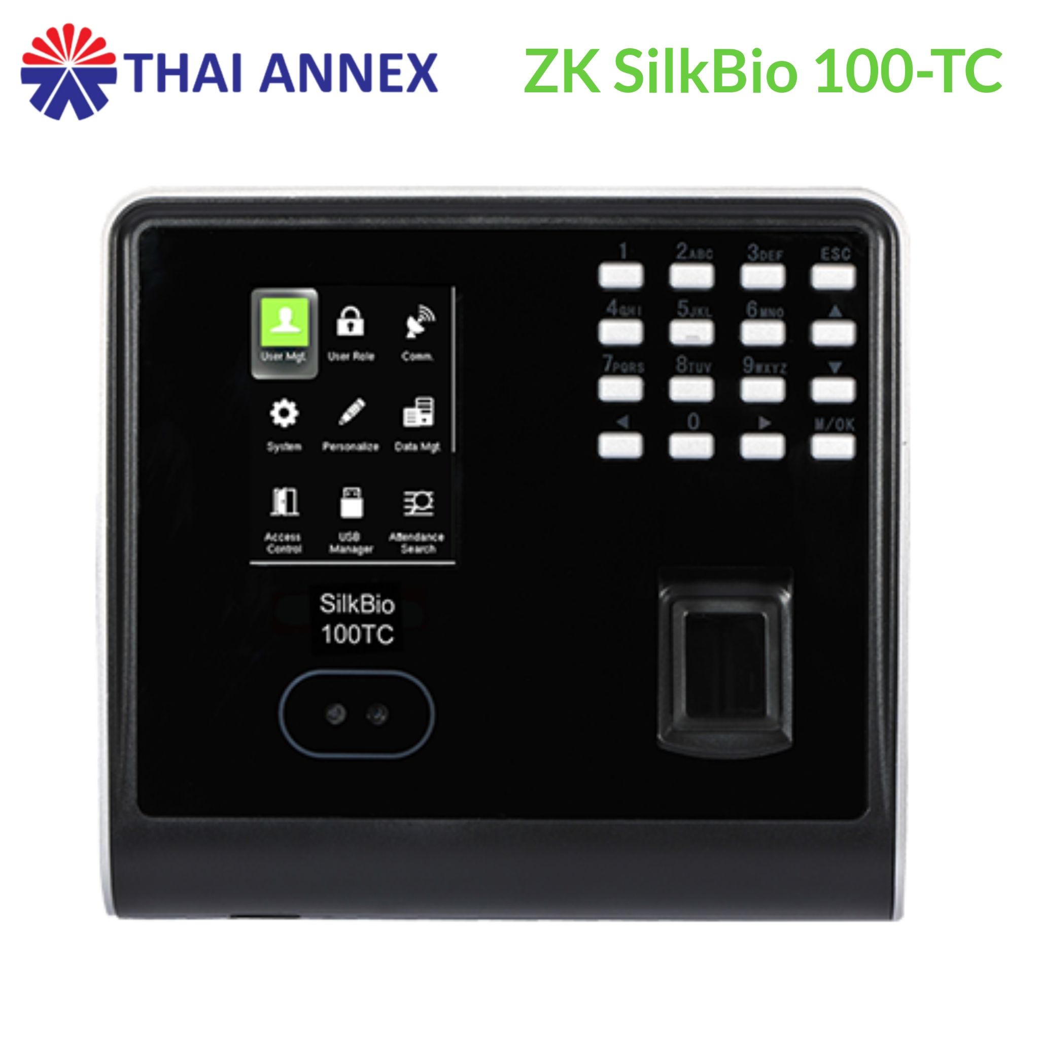 เครื่องสแกนใบหน้า ZK SilkBio100-TC เครื่องสแกนใบหน้า ZK SilkBio100-TC