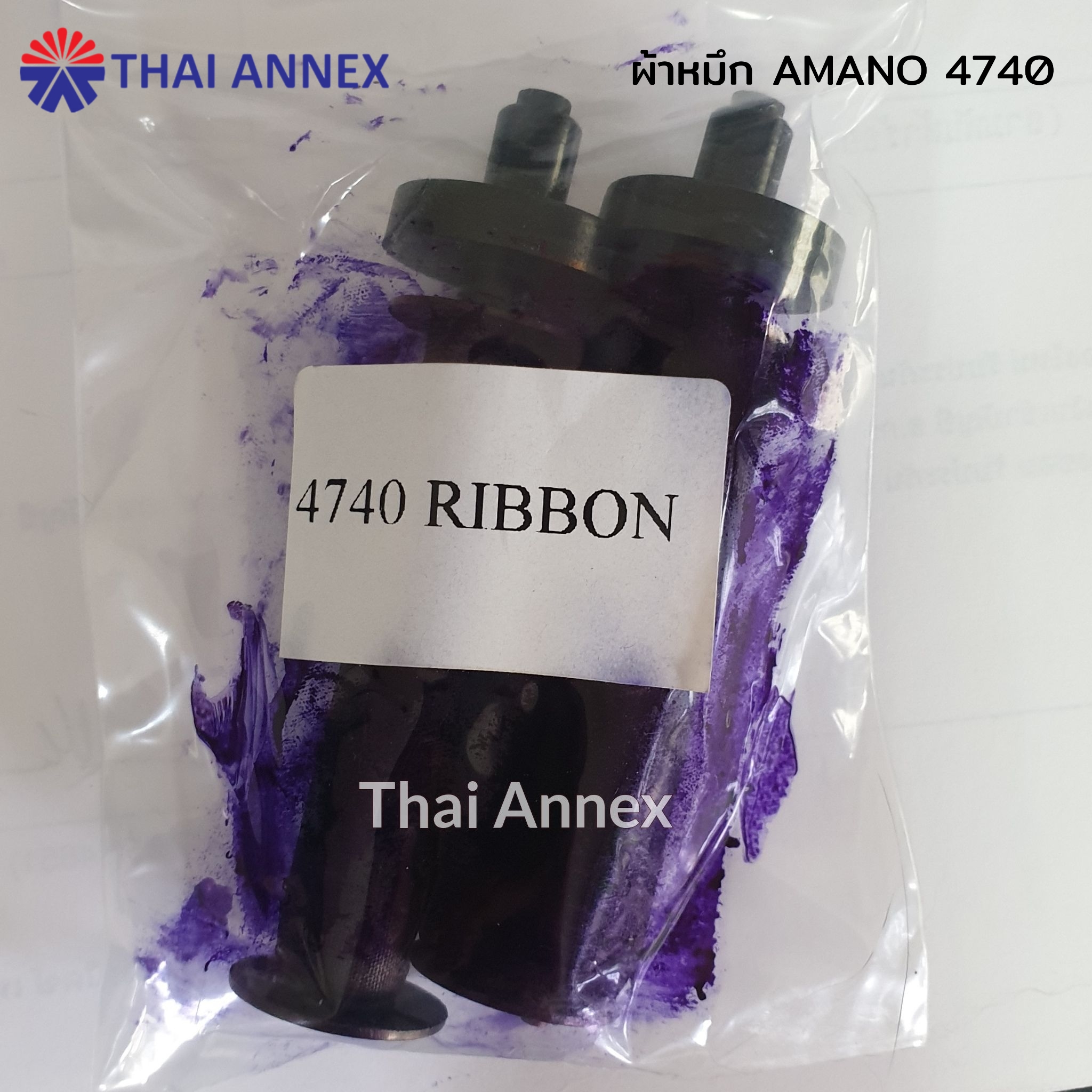ผ้าหมึก AMANO 4740 มีแกน ผ้าหมึก AMANO 4740 มีแกน