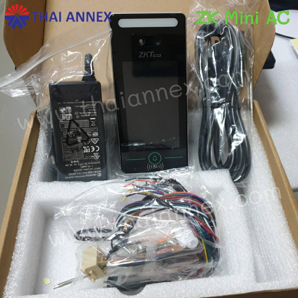 เครื่องสแกนใบหน้า ZK MINI AC (Access Control) เครื่องสแกนใบหน้า ZK MINI AC (Access Control)