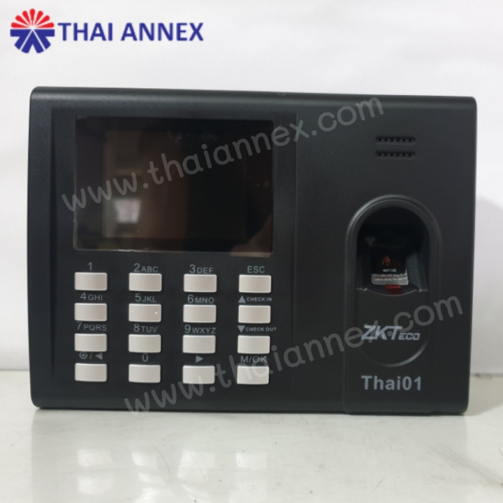 เครื่องสแกนลายนิ้วมือ ZK Thai01 เครื่องสแกนลายนิ้วมือ ZK Thai01