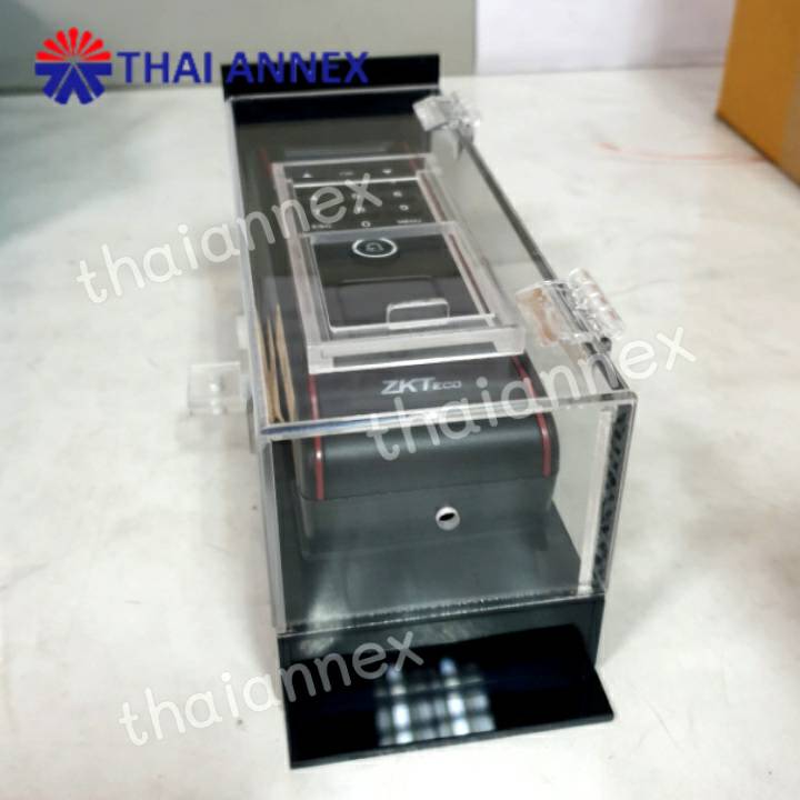 กล่องอะคริลิคสำหรับใส่เครื่องสแกนลายนิ้วมือ ZKteco TF1700 กล่องอะคริลิคสำหรับใส่เครื่องสแกนลายนิ้วมือ ZKteco TF1700