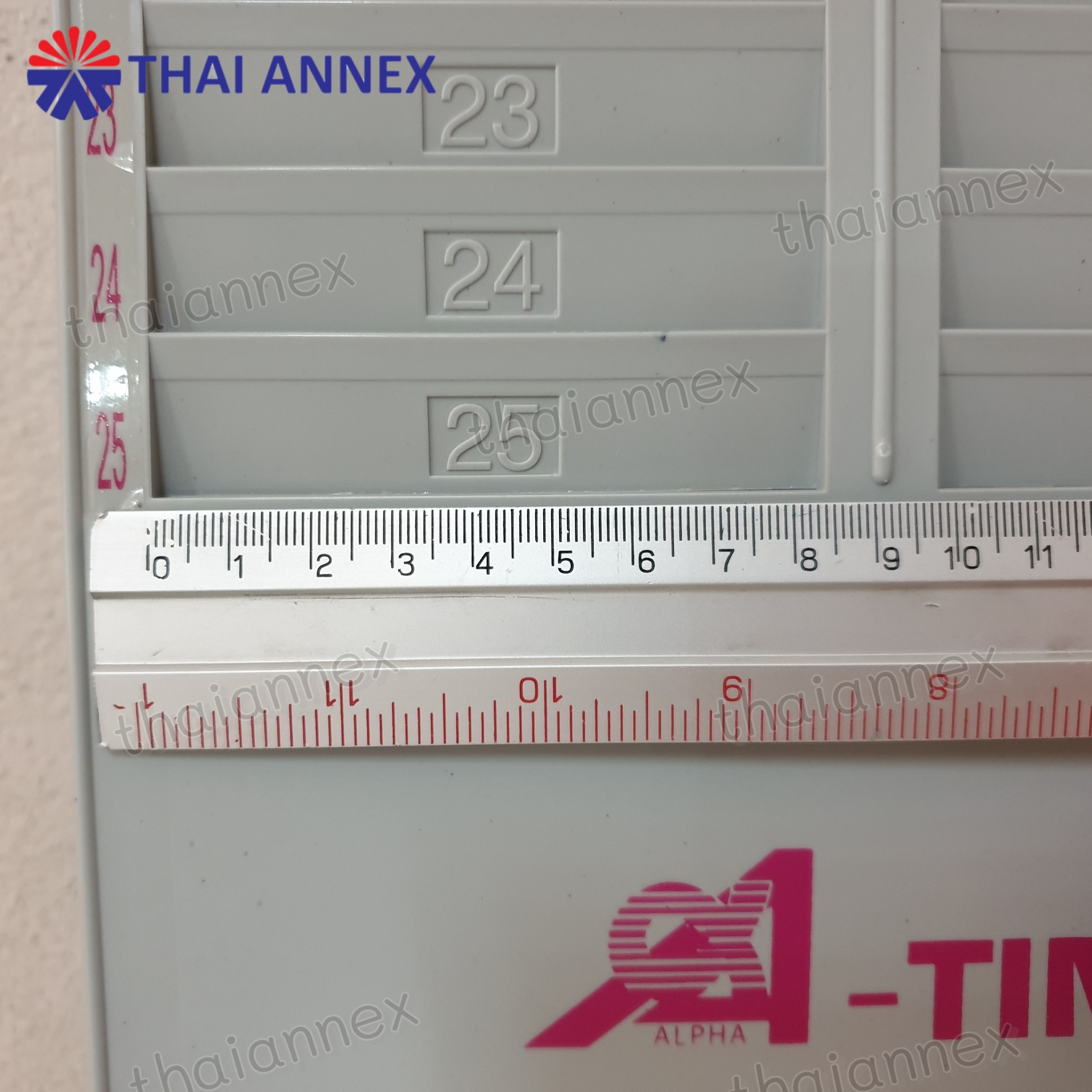 แผงเสียบบัตร 50 ช่อง (พลาสติก) แผงเสียบบัตร 50 ช่อง (พลาสติก)