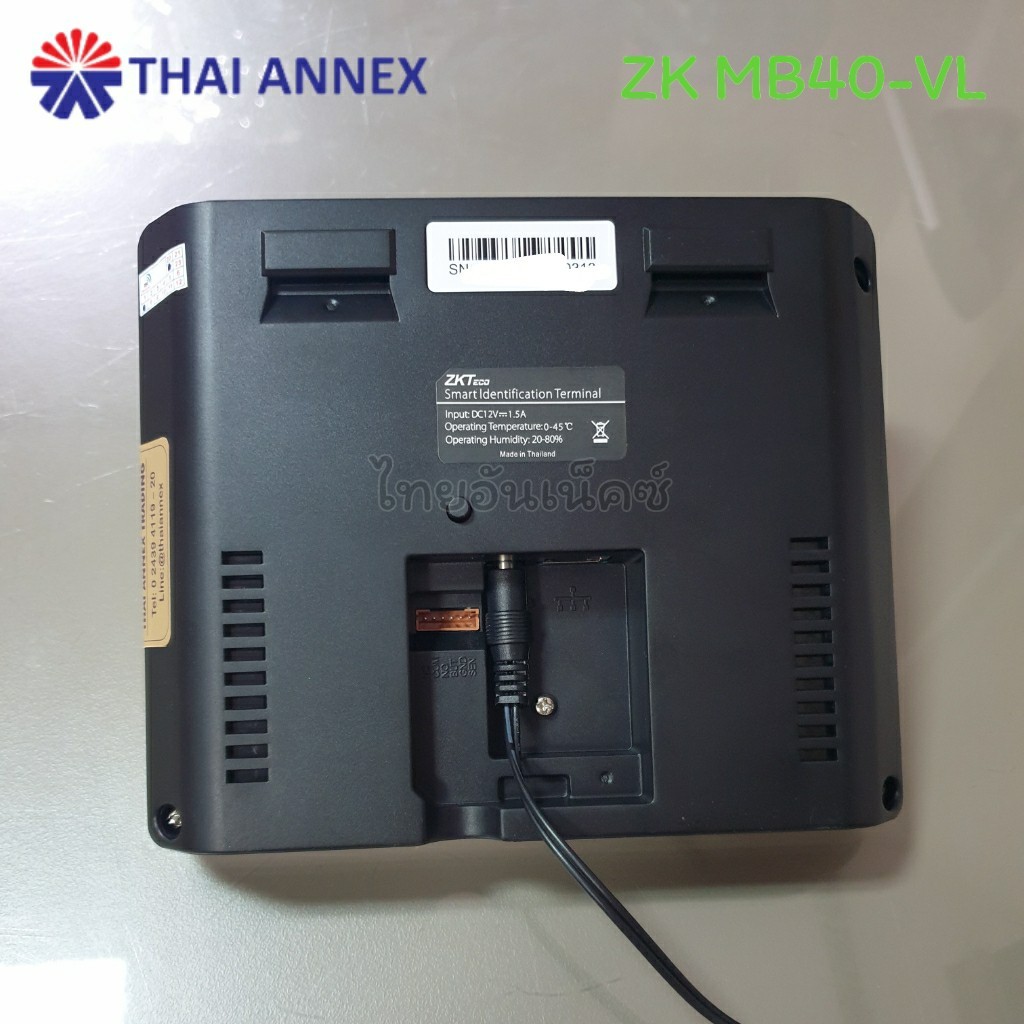 เครื่องสแกนใบหน้า ZK MB40-VL เครื่องสแกนใบหน้า ZK MB40-VL