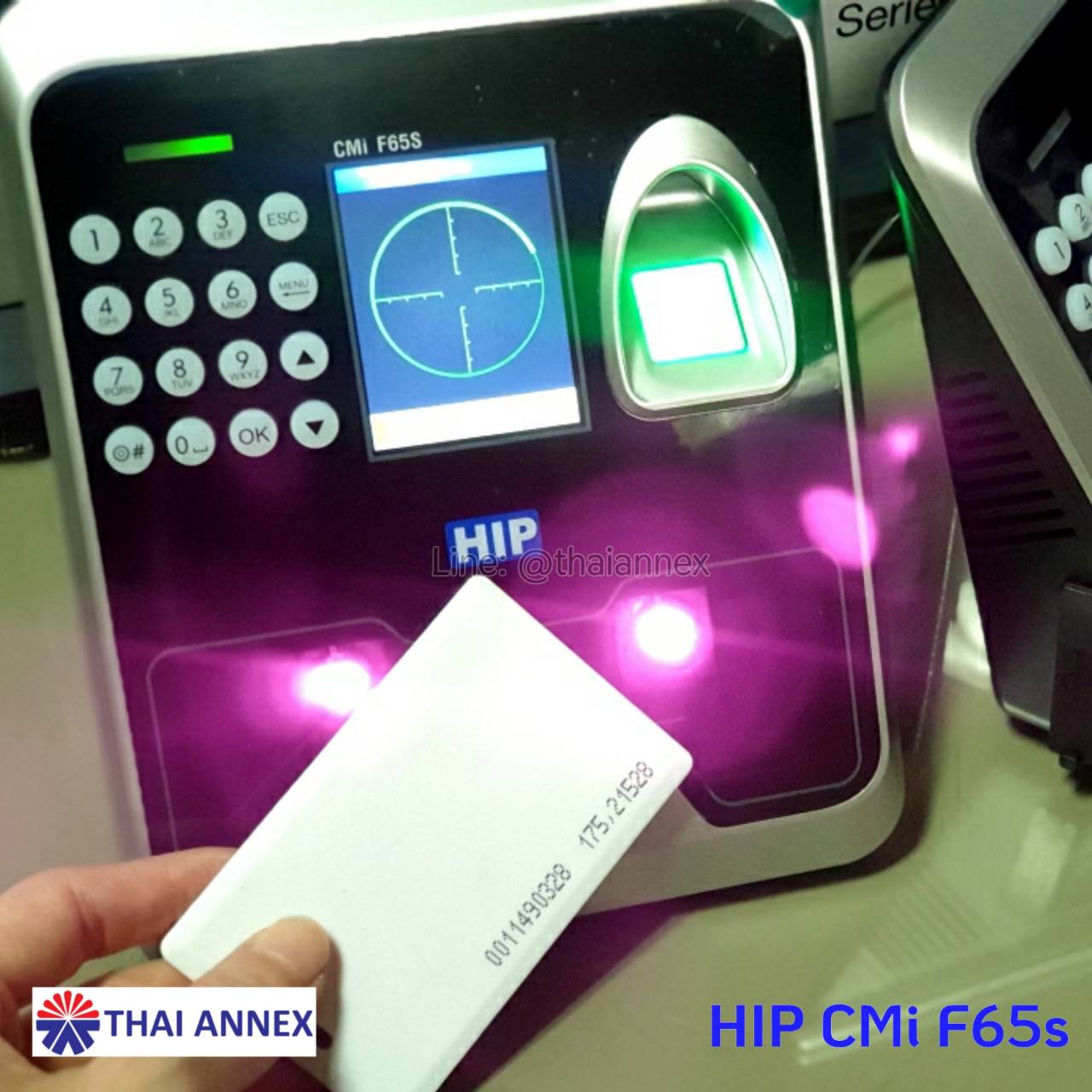 เครื่องสแกนใบหน้า HIP CMi F65S (2,000 ใบหน้า) (Access Control) เครื่องสแกนใบหน้า HIP CMi F65S (2,000 ใบหน้า) (Access Control)