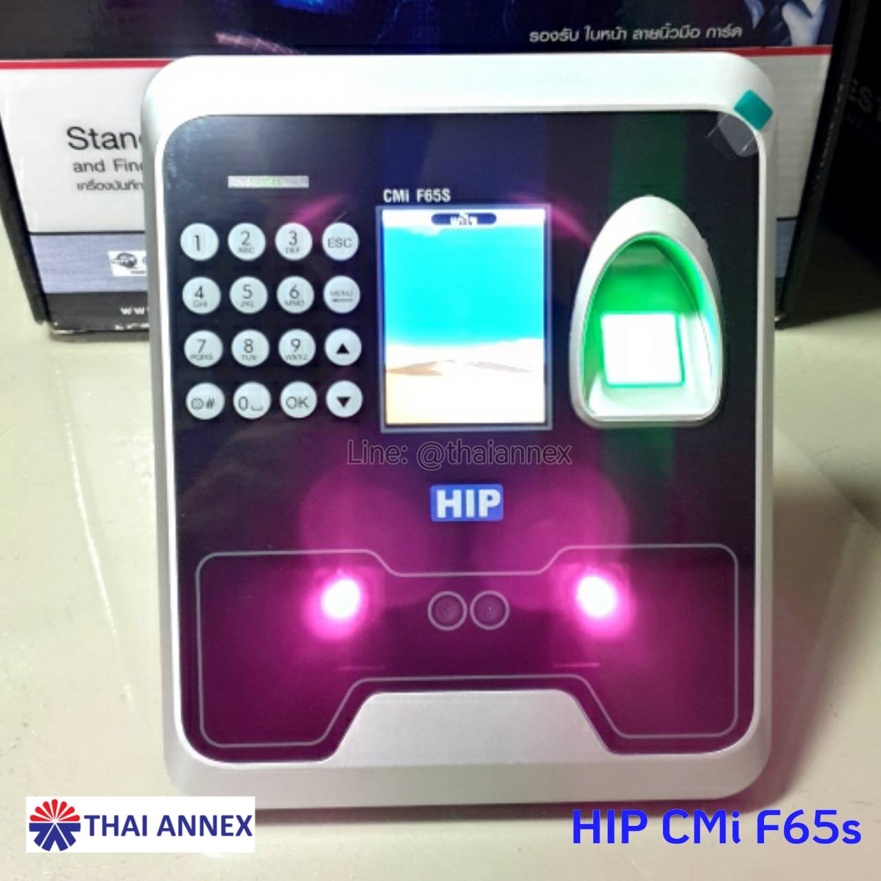 เครื่องสแกนใบหน้า HIP CMi F65S (2,000 ใบหน้า) (Access Control) เครื่องสแกนใบหน้า HIP CMi F65S (2,000 ใบหน้า) (Access Control)