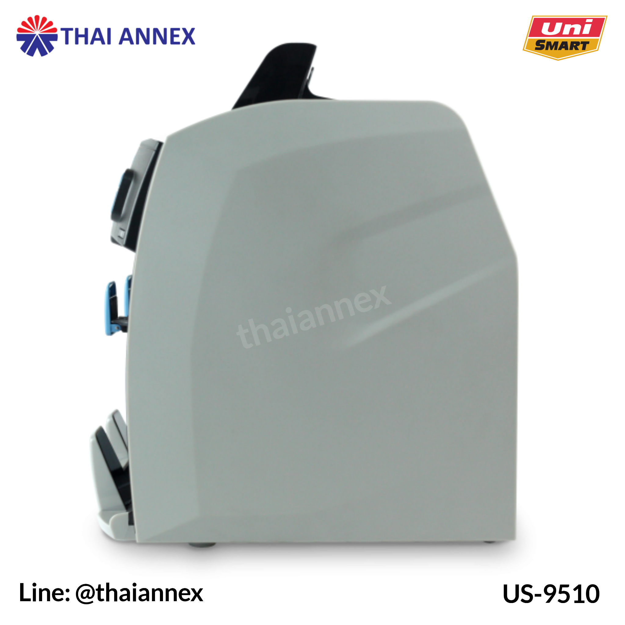 เครื่องตรวจสอบและนับธนบัตร Uni-Smart: US-9510 เครื่องตรวจสอบและนับธนบัตร Uni-Smart: US-9510
