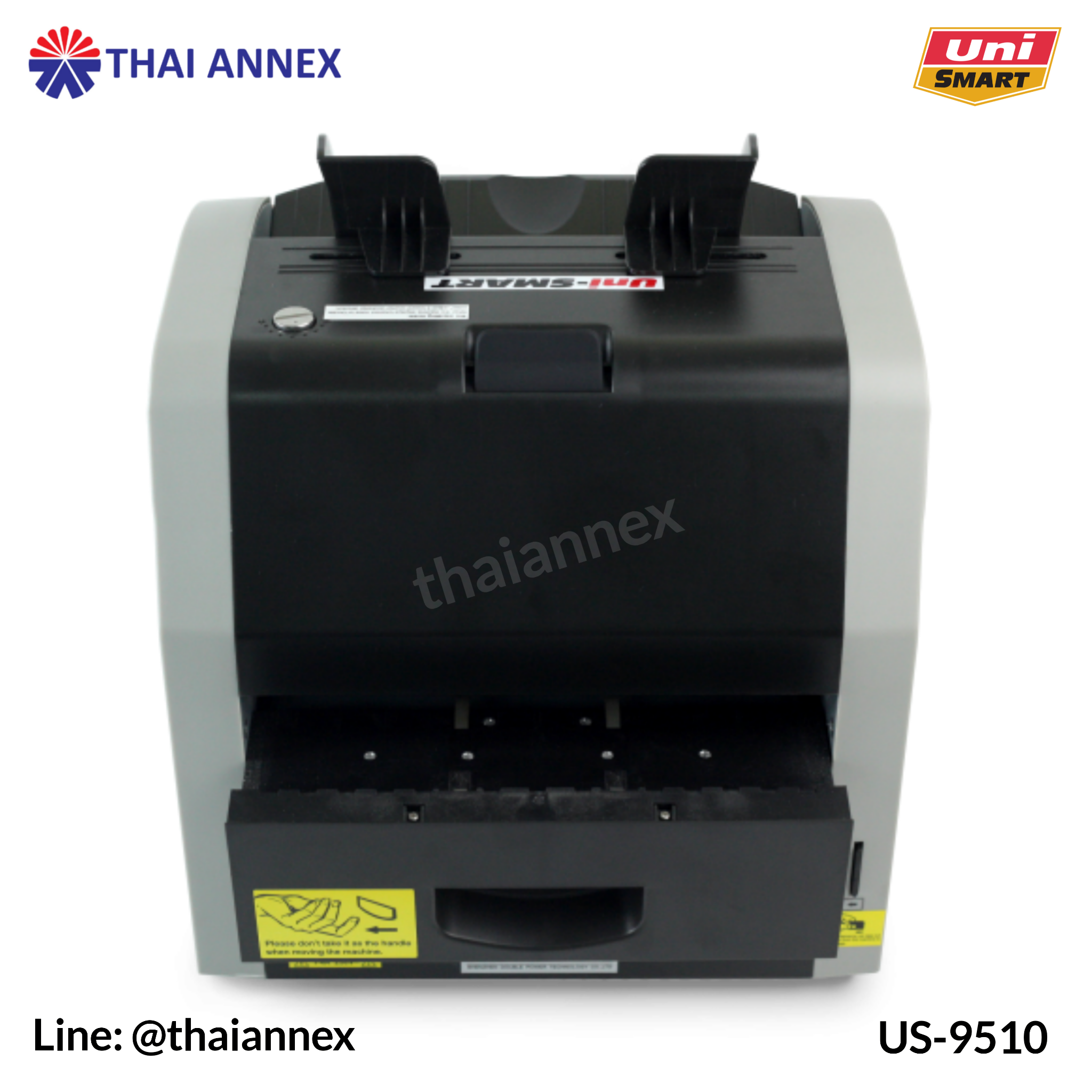 เครื่องตรวจสอบและนับธนบัตร Uni-Smart: US-9510 เครื่องตรวจสอบและนับธนบัตร Uni-Smart: US-9510