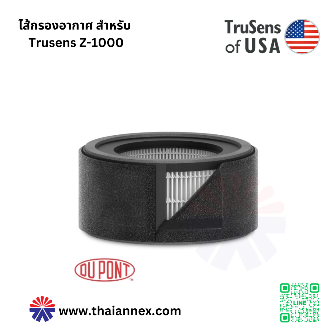 ไส้กรองอากาศ สำหรับเครื่องฟอกอากาศ TrueSens Z-1000